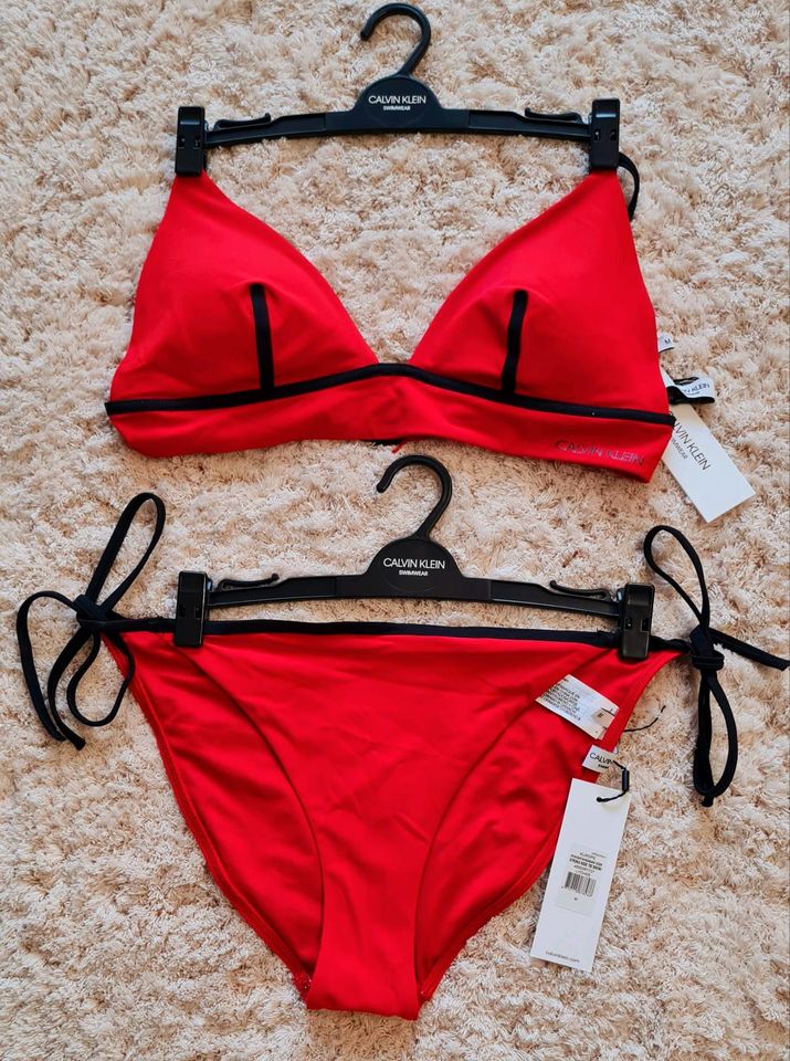 Schöner Roter neuer Bikini in M/38 von Calvin Klein in Hessen - Bad Emstal  | eBay Kleinanzeigen ist jetzt Kleinanzeigen