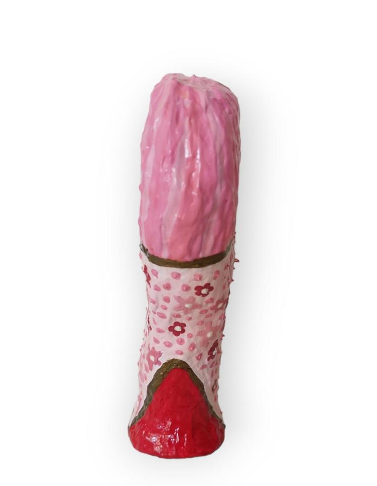 Abstrakte Skulptur Pop Art "buntes Herz" Geschenk Dekofigur in Leutenbach