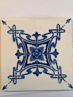 Vintage Wandfliesen 14,4x14,4 cm blau glänzend Nordrhein-Westfalen - Wesel Vorschau
