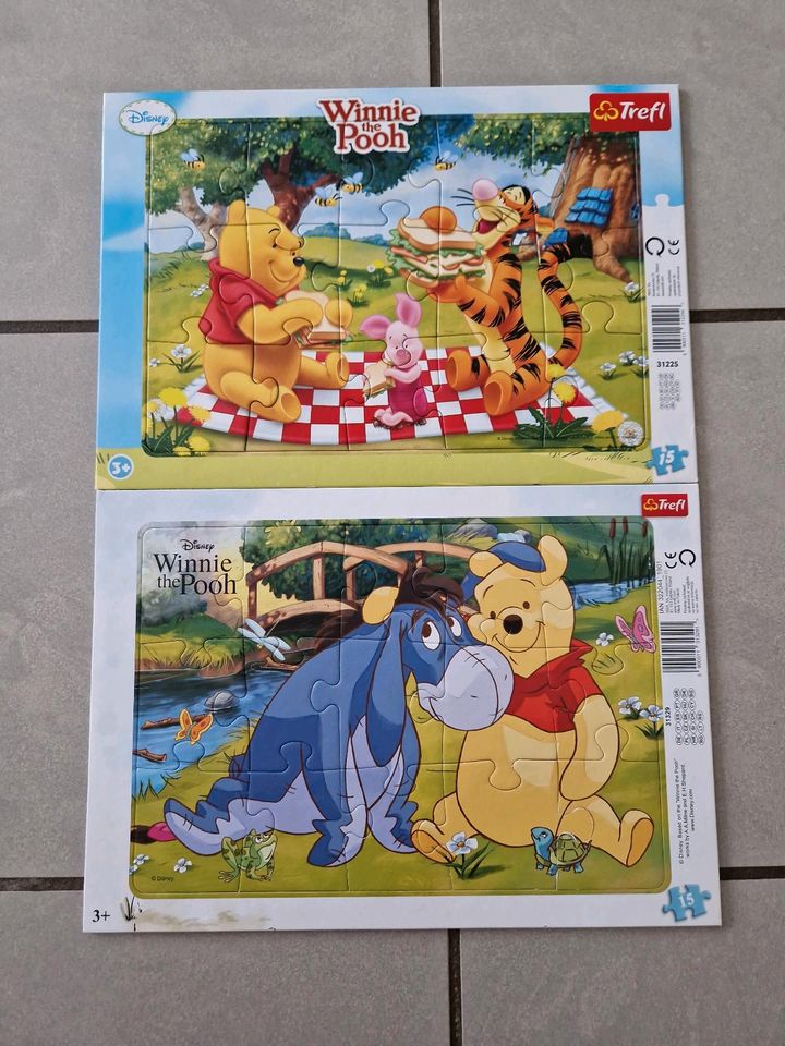 2 Puzzle Winnie Pooh in Annweiler am Trifels