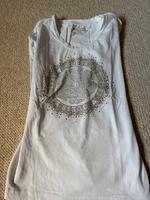 Guess Langarmshirt weiß Ornament Gr. L Berlin - Köpenick Vorschau