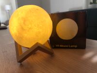 Nachtlicht - Dekolicht - 3D Mond-Lampe mit Ständer Bayern - Hirschaid Vorschau