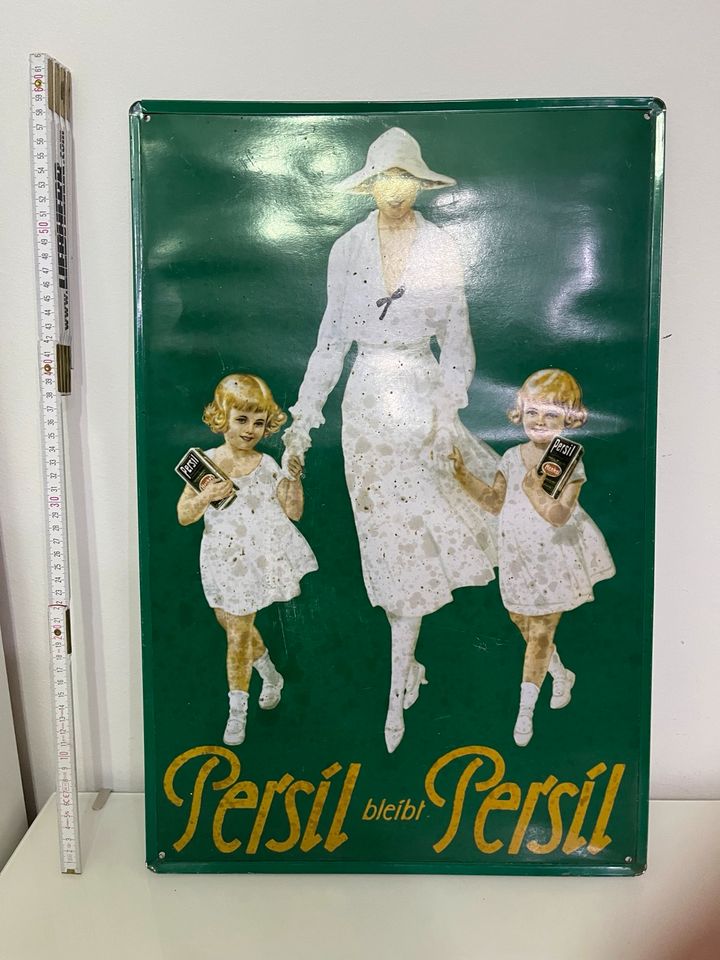 Persil bleibt Persil Schild Deko Vintage Look in Stuttgart