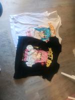 2 Anime T-Shirt  1 in Weiß und 1 in Schwarz Leipzig - Neustadt-Neuschönefeld Vorschau