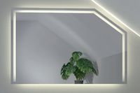 LED Lichtspiegel Schrägschnitt mit Tast-Dimmer Nordrhein-Westfalen - Simmerath Vorschau