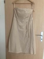 Kleid Abiball Hochzeit festlich Größe 42 beige Bayern - Schwanstetten Vorschau