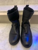 ZARA Girls Biker Leder Boots Gr 37 schwarz Innenstadt - Köln Altstadt Vorschau