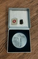 Sport Museum Leipzig DDR Medaille im Etui Pin Anstecker Messe Thüringen - Zeulenroda Vorschau
