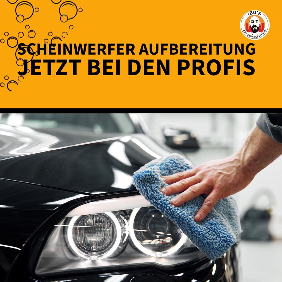 Scheinwerferaufbereitung - Scheinwerfer aufbereiten/polieren in Marl