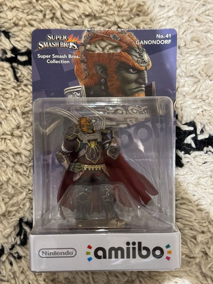 amiibo Ganondorf Smash Bros First Print graues Logo NEU OVP in Gerolstein