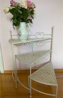 Blumenständer Blumenbank weiß 3 Ebenen Shabby Chic Duisburg - Duisburg-Mitte Vorschau