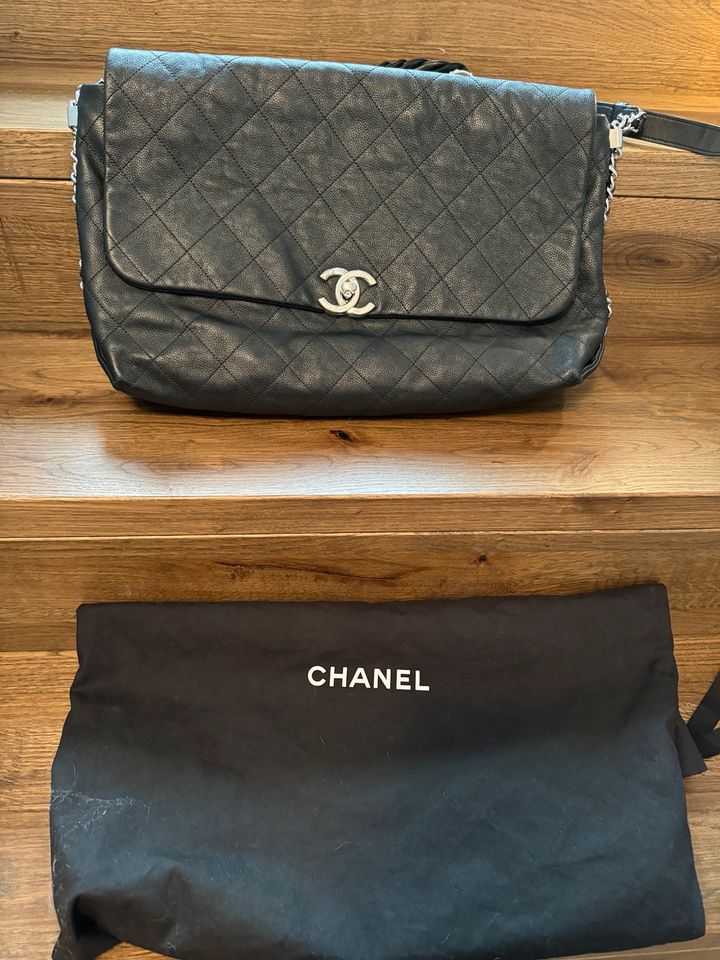 Original Chanel Jumbo Flap Bag Tasche, schwarz in Wickede (Ruhr)
