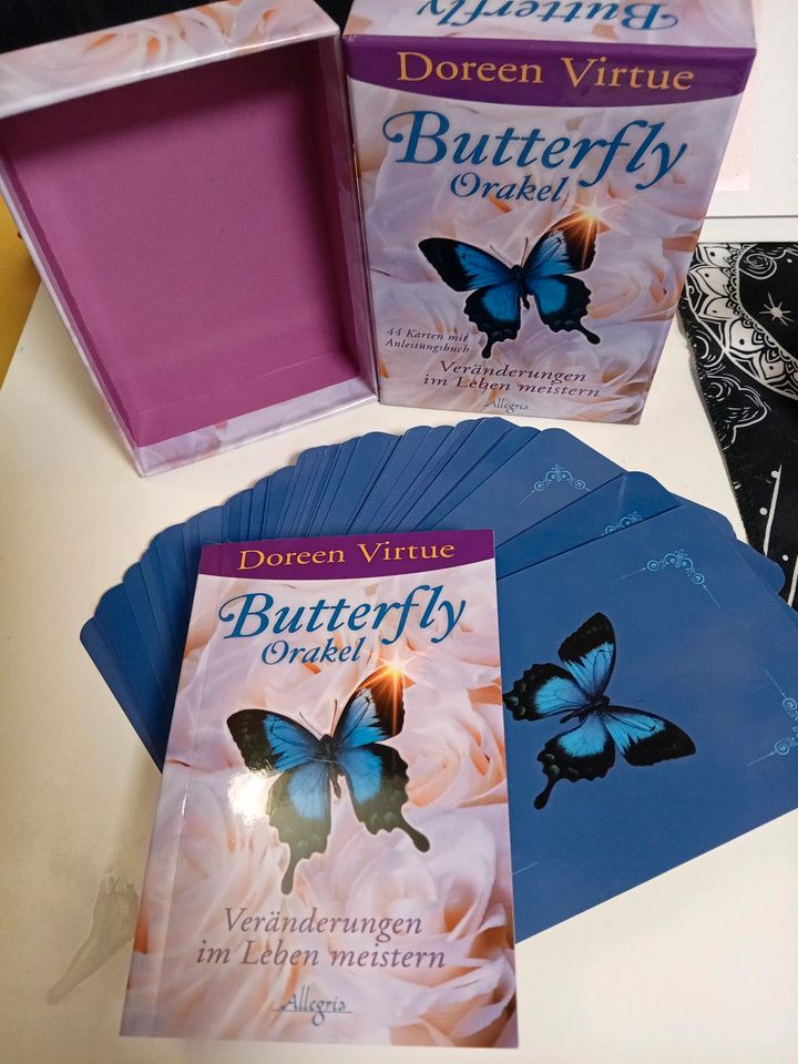 Butterfly Orakel Doreen Virtue NEU UNBENUTZT in Feucht