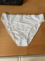 Skin to Skin XL 48/50 Damenslip Unterhose weiß bestickt neu Baden-Württemberg - Bad Ditzenbach Vorschau