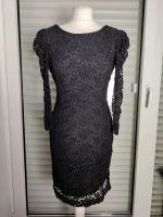 Schwarz Kleid Spitze Spitzenkleid Puffärmel S 36 Mango Gothic Nordrhein-Westfalen - Werl Vorschau