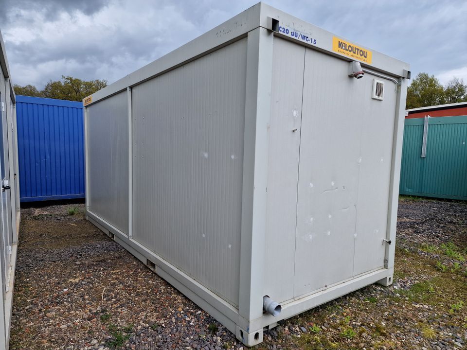 Container Sanitärcontainer Toilette Tiny Dusche (734-15 ) in Mücke