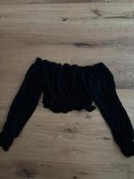 langärmliges Crop Top Schwarz Gr. 38 C&A Nordrhein-Westfalen - Bottrop Vorschau