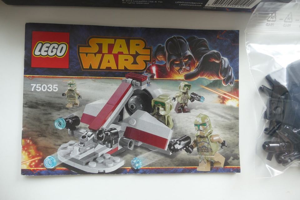 Lego Star Wars 75035 Set Sammlung Konvolut in Isernhagen
