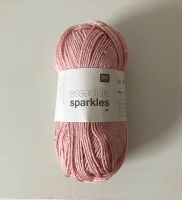 Neu Luxus Sommergarn Pailletten RICO rosé stricken Socken Stulpe Bayern - Augsburg Vorschau