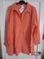 Traumhafte Longbluse Stretch Bluse MIAMODA Zierfalten apricot 62 Nürnberg (Mittelfr) - Nordstadt Vorschau