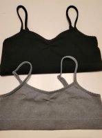 2er Set Bustiers / Tops schwarz - grau H&M Mecklenburg-Vorpommern - Greifswald Vorschau