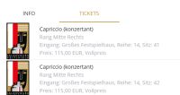 So. 04.08. Capriccio Salzburger Festspiele 1-2 Sitzplätze im Rang Bayern - Mühldorf a.Inn Vorschau