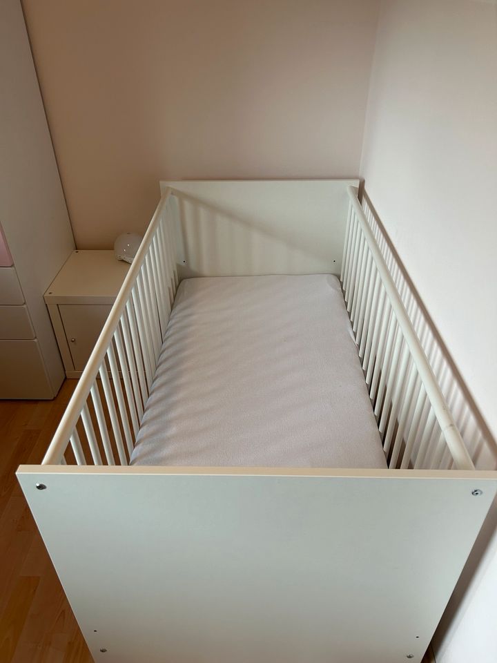 Babybett Arthur Berndt Michel incl. Matratze Alvi 70x140 cm in Heusweiler