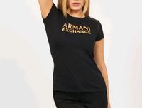 Armani ExchangeT-Shirt Slim Fit Gr. M Schwarz Nordrhein-Westfalen - Kamp-Lintfort Vorschau