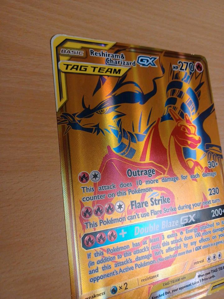 Pokemon Original XXL Reshiram und Charizard, Baojian in Brachtendorf