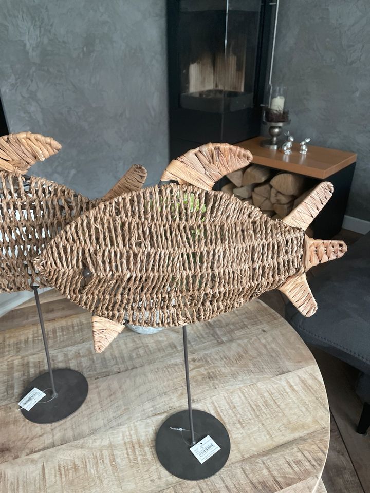 Deko-Rattan Fisch in Goldenstedt