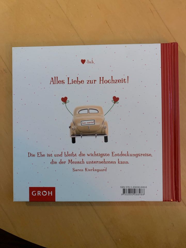 Buch „Zur Hochzeit“ Geschenk Idee in Hamburg