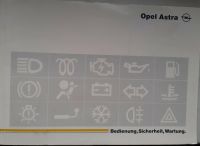 Opel Astra F - Bedienungsanleitung - Betriebsanleitung Brandenburg - Luckenwalde Vorschau