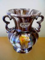 JASBA Tischvase Vase 571/10 Keramik braun Laufglasur 50er Jahre, Baden-Württemberg - Renningen Vorschau