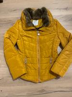 Q/S S. Oliver Winterjacke Gr. L Gelb mit Kunstpelz Baden-Württemberg - Wiesloch Vorschau