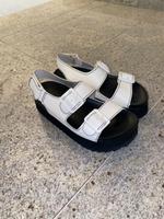 Plateau Sandalen Sommerschuhe weiß 37 Bayern - Hirschaid Vorschau