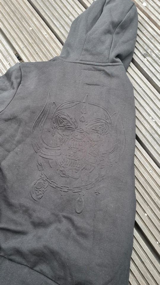 Kapuzenjacke schwarz Motörhead Gr. M neu mit Maske in Grambow (b Schwerin, Meckl)