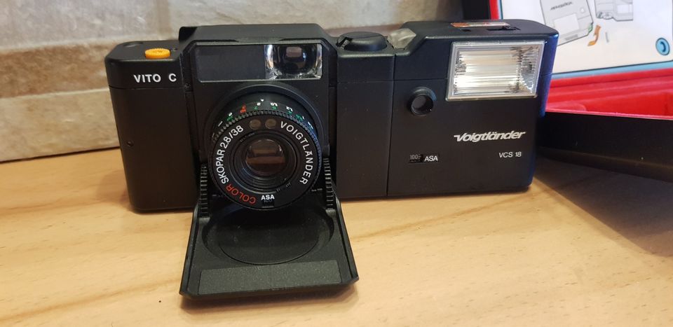 Vintage Voigtländer Vito C mit Blitz VCS 18.TOP ZUSTANDT!!! in Nürnberg (Mittelfr)