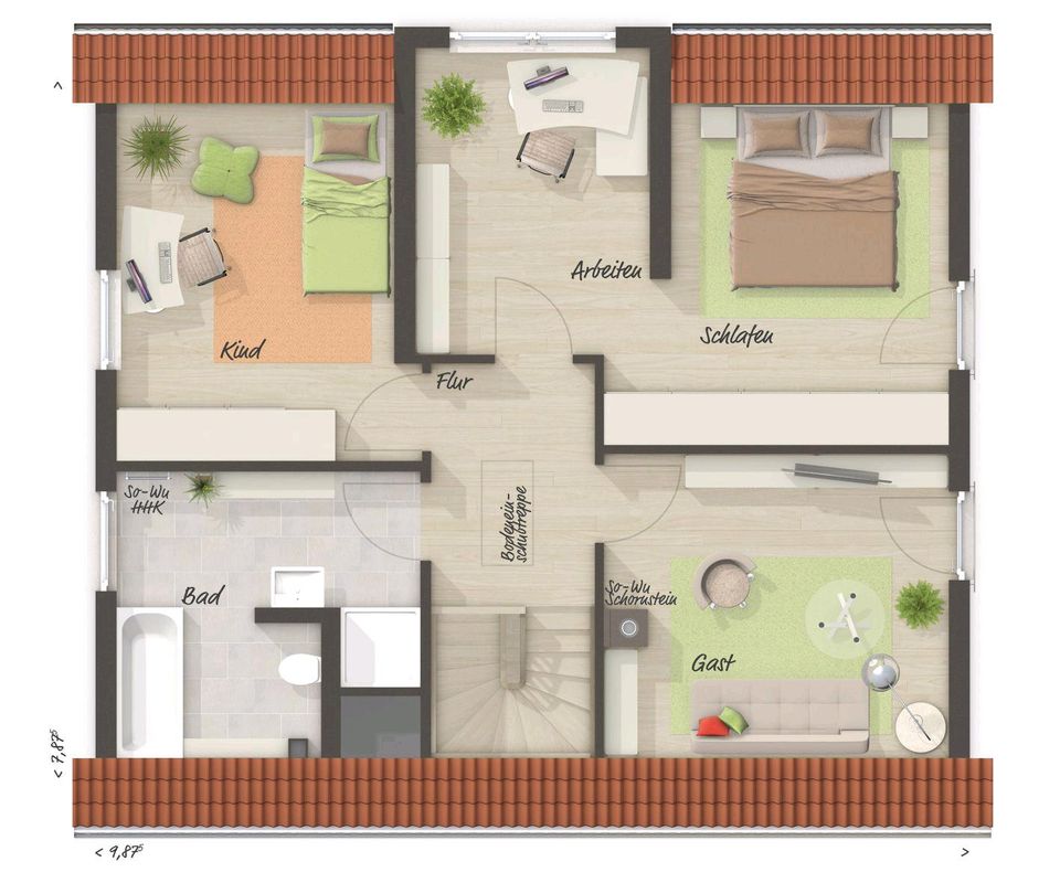 Großzügiges und helles Haus – inkl. Wärmepumpe+ Fußbodenheizung in Quierschied