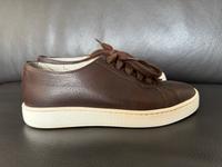 Santoni Sneaker dunkelbraun Gr 7 (41,5) Hessen - Limburg Vorschau