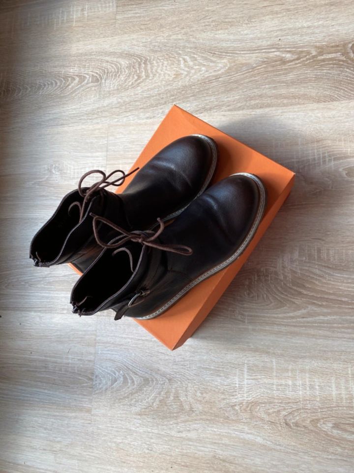 ATTILIO GIUSTI LEOMBRUNI Leder Boots shabby chic super bequem 38 in Plochingen