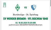Suche Werder Bochum Tickets Niedersachsen - Bockhorn Vorschau