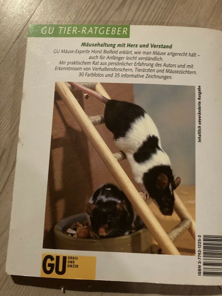 Buch „Ratgeber für Mäuse“. Gebraucht in Kronsgaard