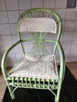 KLEINER DEKO VINTAGE STUHL Rattan SHABBY RETRO Puppenstuhl Kr. München - Unterschleißheim Vorschau