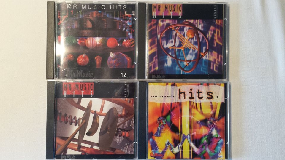 Mr Music Hits ~ CD-Sammlung ~ 1993 bis 1995 ~ 18 CDs in Heidelberg