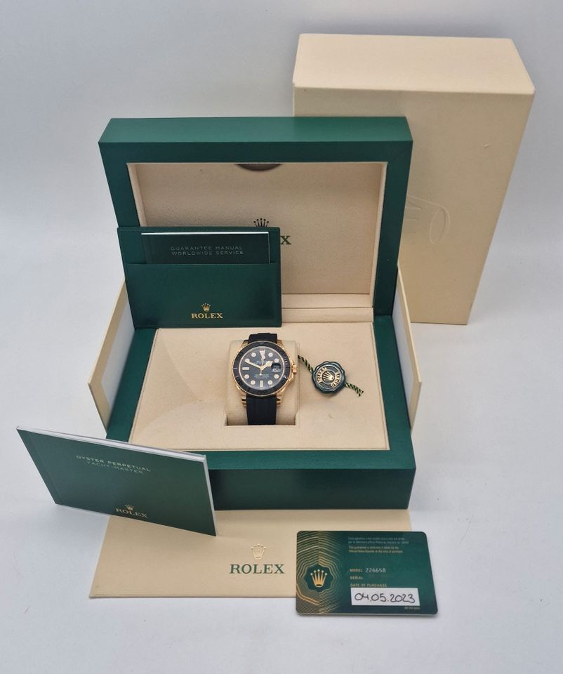 Rolex Yachtmaster 42mm Automatik Herrenuhr 226658 Box + og. Papie in Düsseldorf