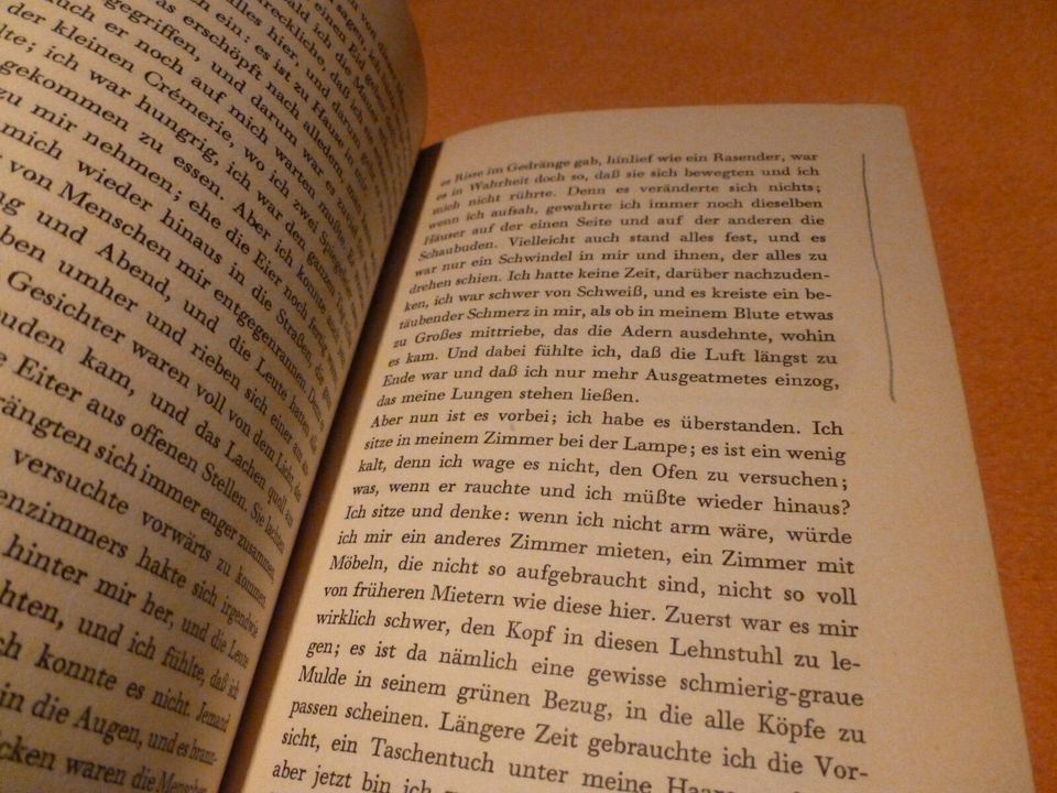 Buch : Rainer Maria Rilke / Die Aufzeichnungen des Malte Laurids in Olching