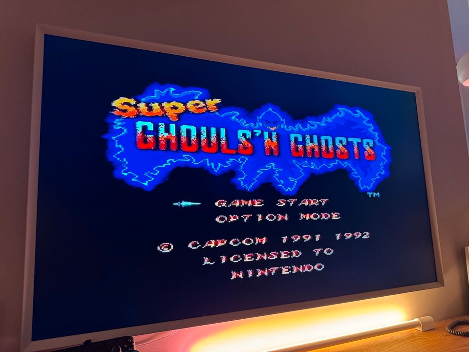 Super Nintendo SNES Spiel Super Ghouls n Ghosts PAL Capcom in Hamburg