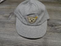 Steiff - Kappe - Baseballkappe - Gr. 49 - Neu - grau mit Bärlogo Baden-Württemberg - Königheim Vorschau