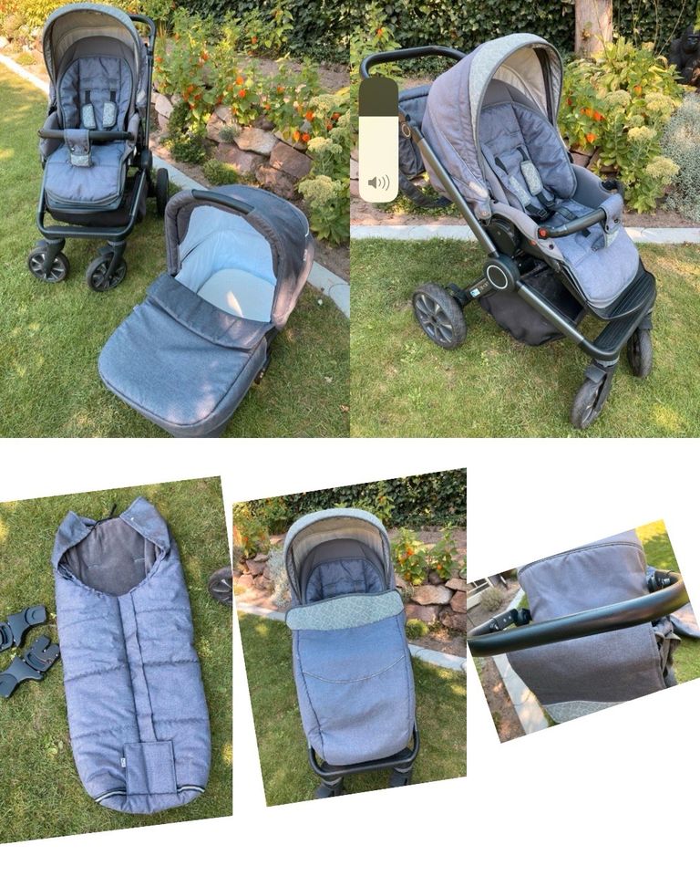 Kinderwagen grau in Bawinkel