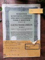 Schuldscheine Anleihen 1922 Genusschein Dresden - Pieschen Vorschau